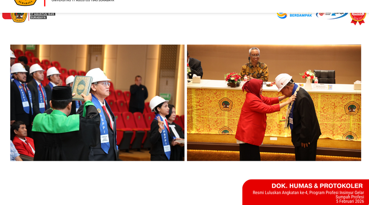 Resmi Luluskan Angkatan ke-4, Program Profesi Insinyur Gelar Sumpah Profesi
