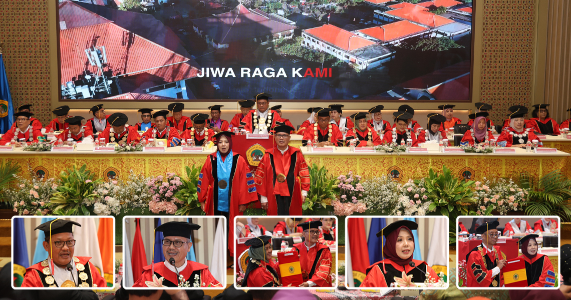 Untag Surabaya Kukuhkan Dua Guru Besar Bidang Hukum dan Teknologi