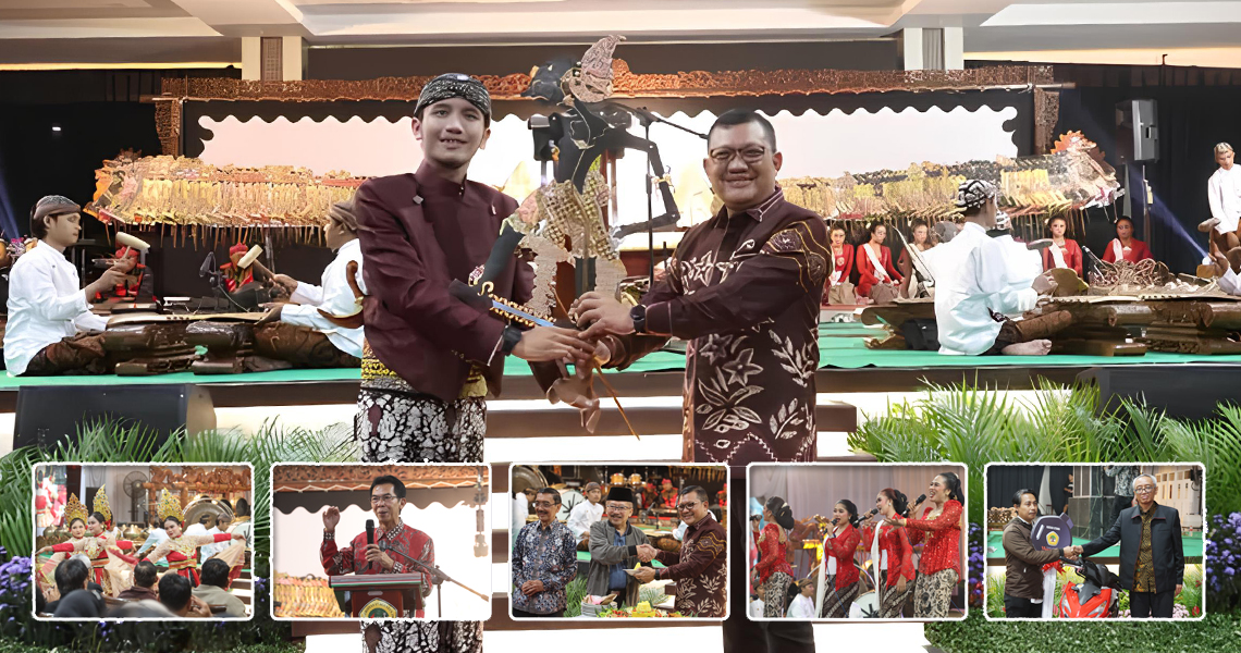 Untag Surabaya Komitmen Lestarikan Budaya lewat Pagelaran Wayang Kulit